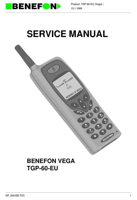 Benefon Vega TGP-60-EU